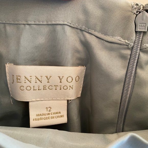 Jenny Yoo Morning Mist Hampton skirt size 12